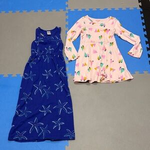 Bundle of girls size 6 tshirt material dresses
